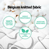 Double Bed Mattress - 30cm Medium Firm Double Size Bedding Mattress