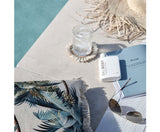 Coastal Pillow Covers - Coastal Fringe Palm Tree Design Pillow Covers - 35cm x 50cm