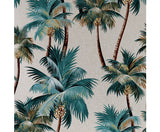 Coastal Pillow Covers - Coastal Fringe Palm Tree Design Pillow Covers - 35cm x 50cm